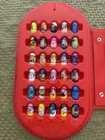 Mighty Beanz Collector Carry Case W  30 Mixed Beanz Lot Spider-man Harley Quinn