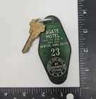 Newton Iowa Agate Motel Hotel Room  23 Key Fob   Key Vintage