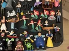 Large Lot Of 60  Disney Toy Figures Mickey  Aladin  Snow White  Little Mermaid  