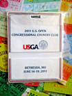 Vtg New - Pga Tour Golf Bag Tag - 2011 U s  Open - Congressional Country Club Cc