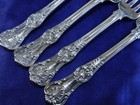 Tiffany English King Sterling Silver Place Fork - Excellent Condition M S