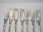 1847 Rogers Bros Vtg Lot 12 Silverplate Flatware 7 Forks 5 Teaspoons Xs Triple