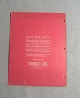 Food For Fun american Girl Magazine Guide To Good Cooking  Girls Scouts  Vintage