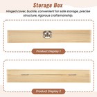 Wooden Slide Storage Box  Holds 50 Slides  Microscope Slide Box  F6c28690