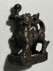 Singha pixiu Phra Lp Mhoon Rare Old Thai Buddha Amulet Pendant Magic Ancient 27