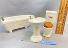 Dollhouse Miniature 1 12th Scale Bathroom Set  431es