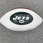 Tim Tebow  15 Autographed Signed Ny Jets Logo The Duke White Panel Football