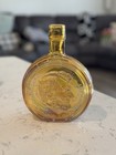 Wheaton Commemorative Carnival Glass Bottle Featuring Abraham Lincoln
