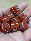 10-pack  red  Mechanics Dice   Printed D6 Dice Diagnostic Funny