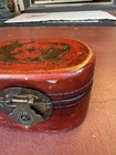 Chinese Red Lacquer Lidded Box  Early 20th Century