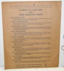 1939 Gillette Razor Blades Pinocchio And Jiminy Cricket Masks With Envelope
