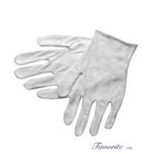 Cotton White Lisle Inspection Men Gloves 2 Dz Pairs 100  Cotton Heavy Weight