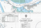 2839 Columbia River Us West Coast Oregon Washington Chart Map Marine Admiralty