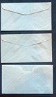 Us Stamps Scott  1501  2019  2087 First Day Covers Lot Of 3 Fdc