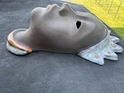 Karlsruhe Majolica Mask woman s Head Wall Mask Bali 3982 Mid Century 50s Vintage
