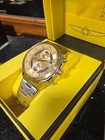 Invicta Racing Gold   Steel 45mm Quartz Watch