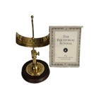 Vintage The Franklin Mint Equatorial Sundial-as Is 