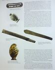 French Rhombic Section Sword Scabbard Tip Napoleon Wars 1812 Original Relic