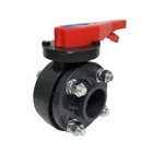 Era Sch 80 Pvc Butterfly Valve Kit - 3 Inch  With Flanges   Hardware
