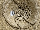 Foldable Seagrass Belly Basket Flower Plant Pot Storage Laundry Bag Decor Large