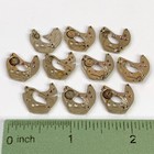 10 Partial Watch Plates Parts Steampunk Gears Wheels Altered Art Watchmakers Lot