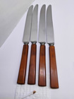 Tested Butterscotch Bakelite Flatware Different Shades   Sets  16 Pieces
