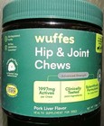 2 Wuffes Hip   Joint Advanced For Large   Giant Dogs 65lbs   25 X2 50 Soft Chews