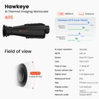 Gtguard Thermal Monocular Ai 384x288 50hz 8x Zoom Handheld Thermal Imaging Scope