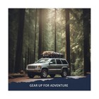 Arksen 84 X 50 X 6 Inch Universal Extra Wide 250lb Heavy Duty Roof Rack Cargo   