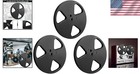Set Of 3  7  X 1 4  Plastic Reel To Reel Tape Reels For Audio Excellence