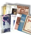 Lot Of 21 Vintage Sheet Music Song Books 1910s   1960s Jazz Pop Broadway Ephemera