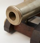 Heavy Handmade Black Powder 12ga Brass Yachting Signal Or Saluting Cannon