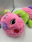 Dan Dee Collector   s Choice Caterpillar Plush 30    Pink Green Purple Stuffed Toy