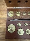 Christian Becker Torsion Balance Apothecary Pharmacy Weight Set In Wooden Box