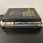Lot Of 4 Vintage Readers Digest Great World Atlas Map Books British Isles   More
