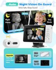 Wireless Baby Car Camera With Upgraded Auto Night Vision  1080p Hd Car Baby Moni