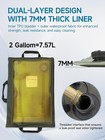 Moman Armadillo Bag 2 Gallon Liquid Reservoir Bag For Motorcycles Utvs Atvs