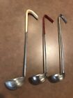 Set Of Three Commercial Grade Ladles 3 Oz 2 Oz 1 Oz 