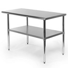 Stainless Steel 48  X 24  Nsf Commercial Kitchen Work Food Prep Table