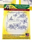 Aunt Martha   s Hot Iron Transfers Floral  Butterflies  Fruit  Weekdays- Lot Of 3