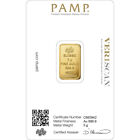 5 Gram Gold Bar - Pamp Suisse - Fortuna - 999 9 Fine In Sealed Assay