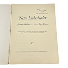Brahms New Love Songs Op 65 Neue Liebeslieder Sheet Music Chorus Piano