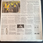 The New York Times Newspaper April 11 2026 Back Home After A Lunar Loop Unread