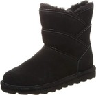 Bearpaw 2023 Women s Angela Fashion Boot Black 100  Authentic New