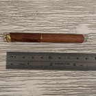 Wood Handle Standard Seam Ripper With Gold Accents And Cap Precision Sewing Tool