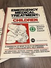 3 Vtg Emergency Medical Treatment First Aid Cpr Books Children Adults Booklets