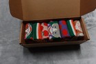 Mini Boden Kids Unisex Socks 7-pack Colorful Animals - Shoe Size 3-5 5