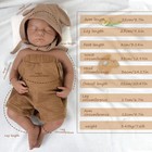 52cm Reborn Doll  Silicone Doll  Handmade  Crafts  Children s Toys gifts