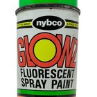 Vintage Nybco Glowz Fluorescent Spray Paint Signal Green 604-16 Dayglo Unused