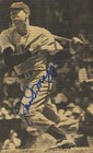 Joe Dimaggio Signed Autographed Newspaper Photo Framed Display Yankees Psa dna
